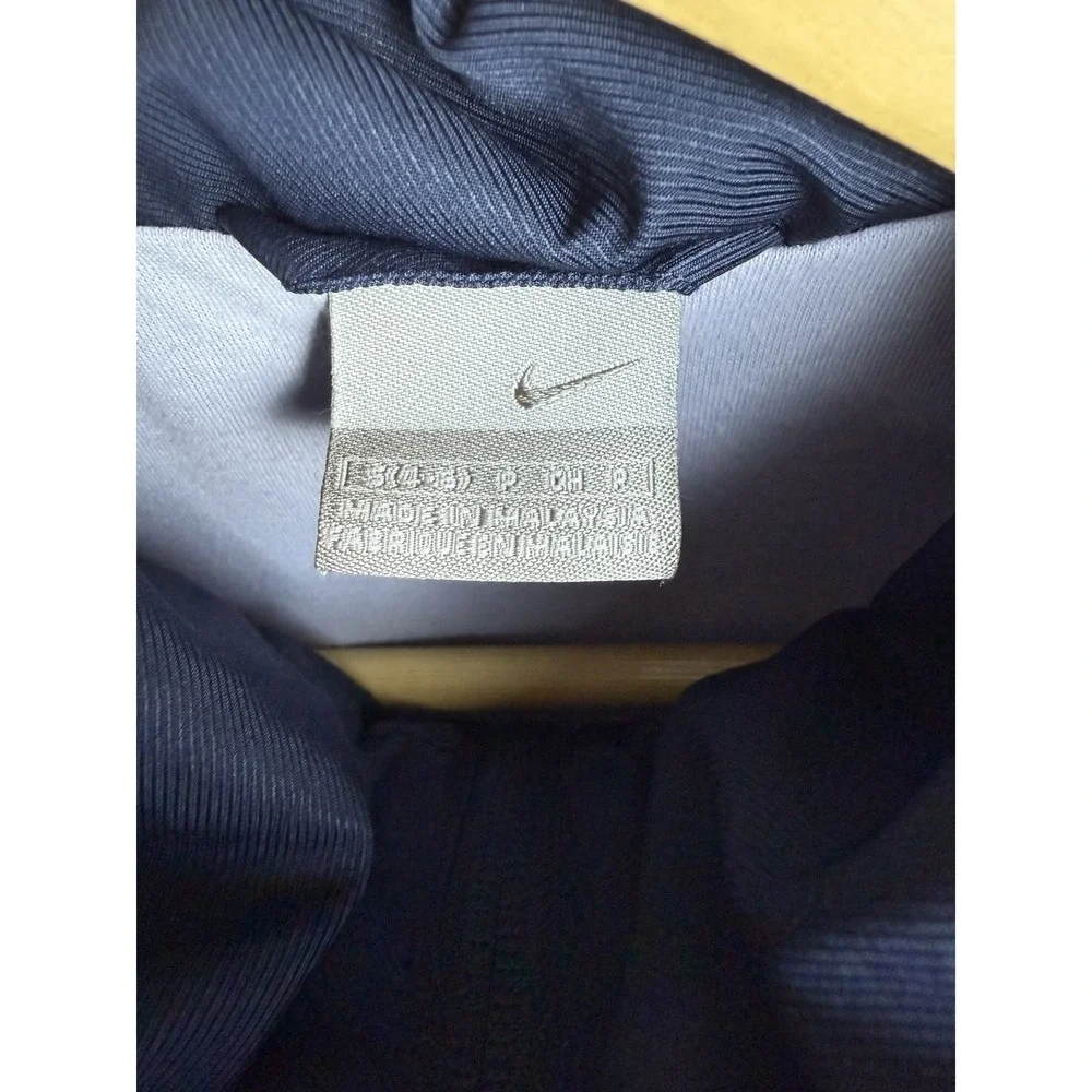 Vintage Nike Jacket Youth Boys S Gray Windbreaker Swoosh Track Y2K Sliver Tag
